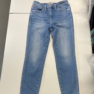 Madewell Women's Skinny Jeans in Faded Blue